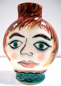 Julia Kirilova Small Face Vase