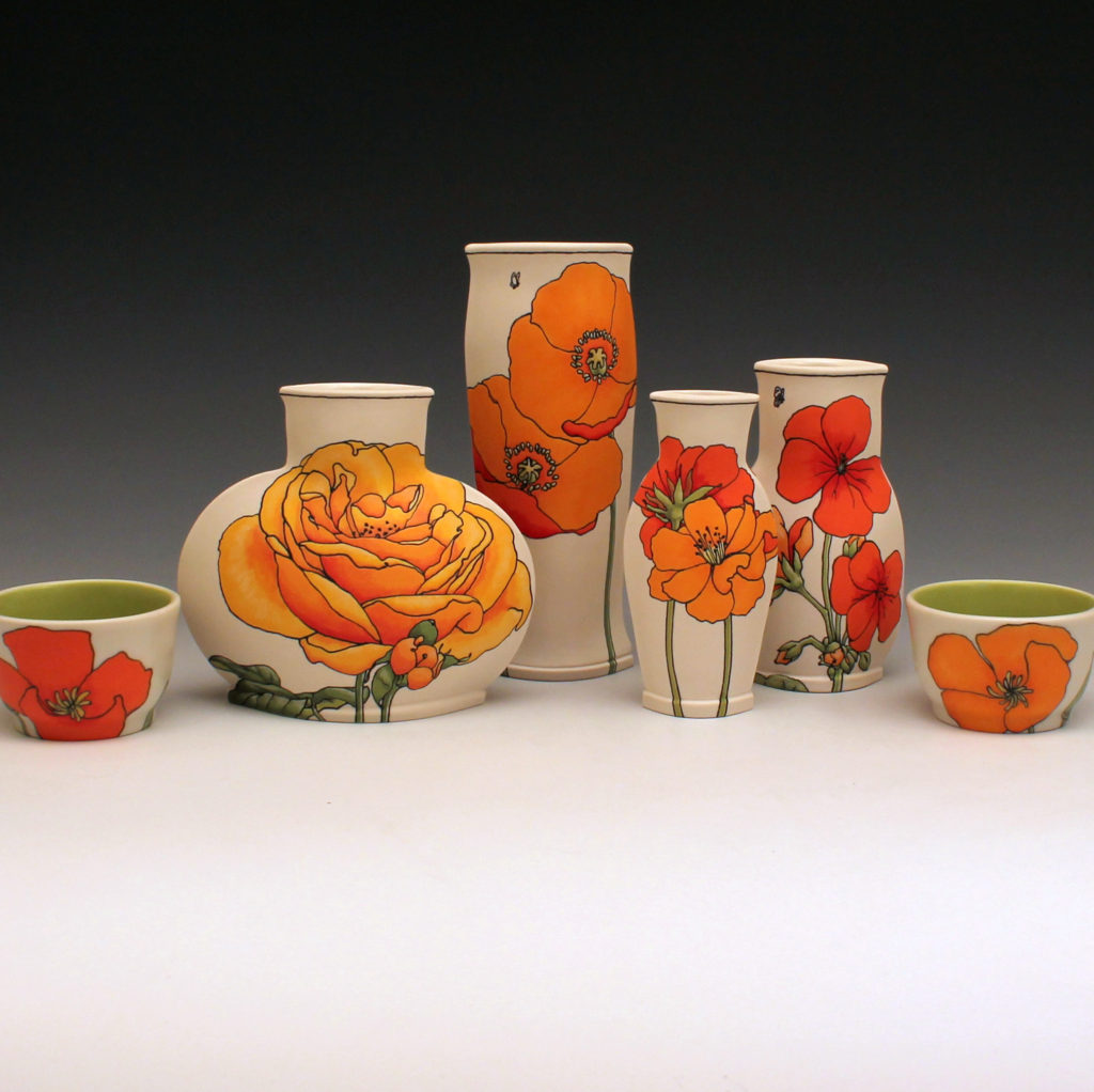 Underglaze Painting Workshop with Sarah Gregory October 1st - Berkeley  Potters Guild